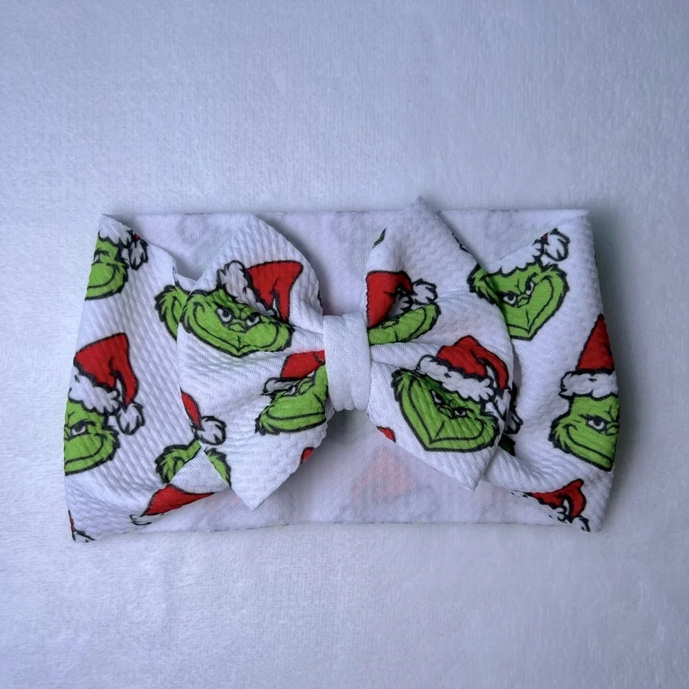 The Grinch Infant Hair Bow